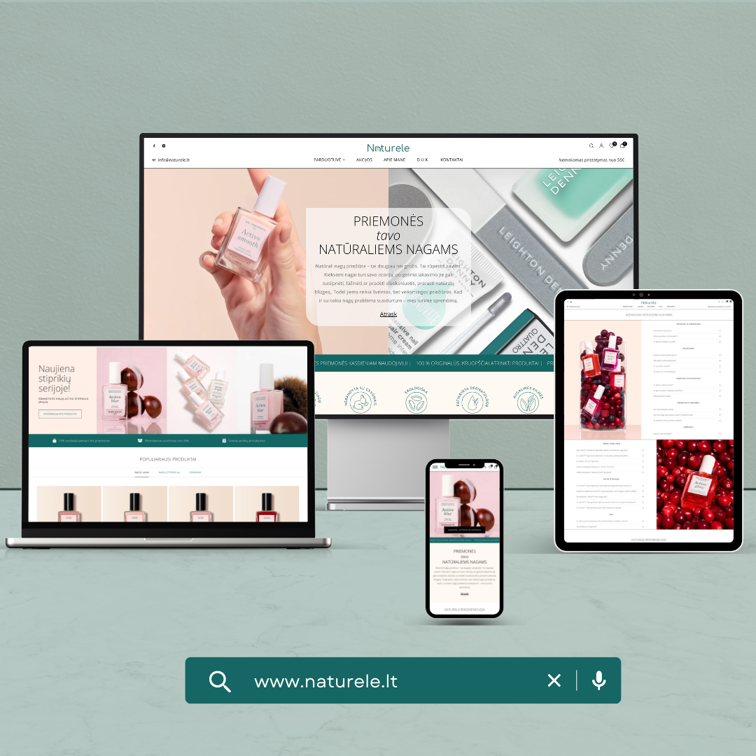 Naturele El.parduotuvė